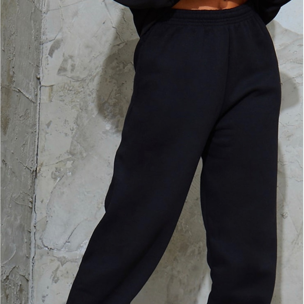 Black PLT casual jogger